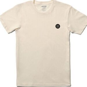 NWOT STANCE Unisex Cream Short Sleeve Graphic Logo Crew Neck Tee Shirt- Size XXL